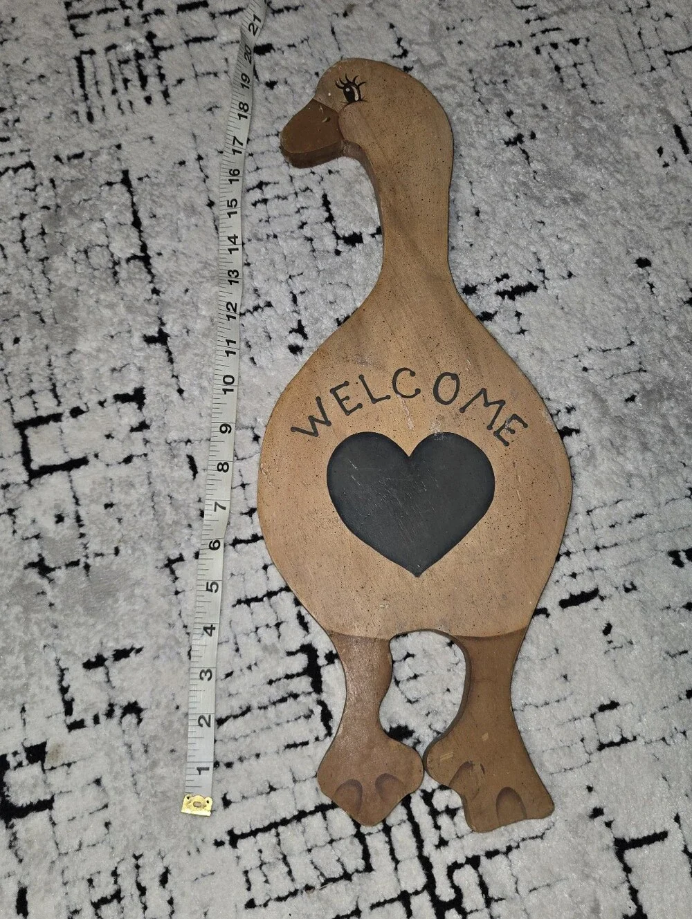Welcome Sign Country Duck Cottagecore
